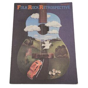 Folk Rock Retrospective Sheet Music Piano Vocal Chords 1988 HTF